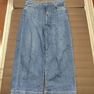 23 DENIM 와이드 레그 데님 팬츠 W82-86