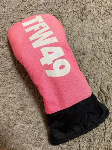 TFW49 드라이버용 골프헤드커버 핑크