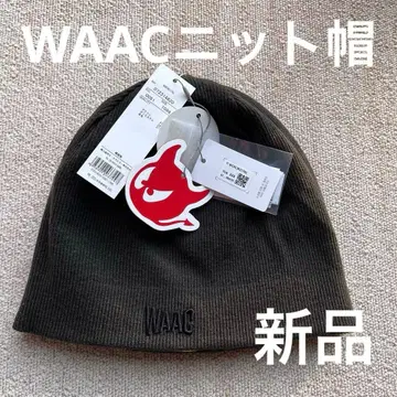 WAAG 니트 모자 다크 그린 프리 사이즈