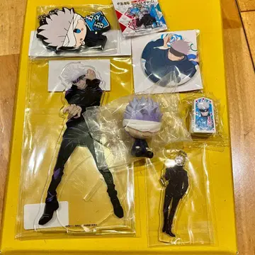 주술회전 고죠 사토루 아크릴 스탠드 쵸코놋코 세트