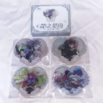 앙스타 앙상블 스타즈 꽃의 계약 아크릴 스탠드 캔뱃지 Eden