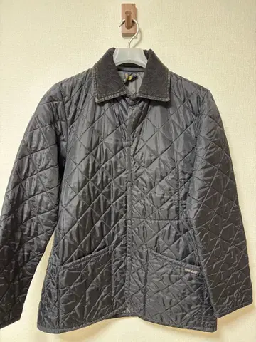 LAVENHAM 퀼팅 자켓 그레이