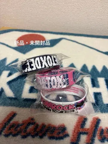 ONE OK ROCK DETOX 러버 밴드 3개 세트 2025