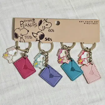 스누피 키체인 세트 유니버설 스튜디오 재팬