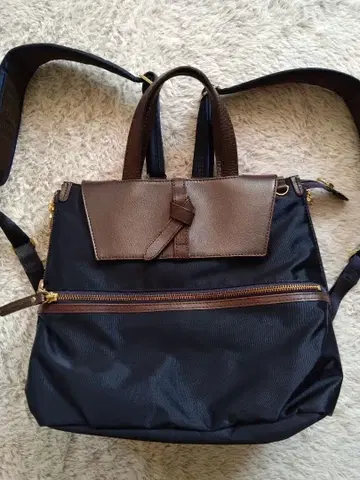 Kanana 나일론 가죽 백팩