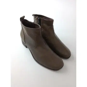 마가렛호웰 숏부츠 천연 가죽 23.5 카키 브라운