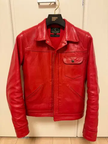 하이 라지 레더즈 노먼 빨간색 36