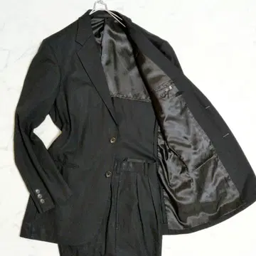 빈티지 수트 셋업 싱글 블랙 L 상당