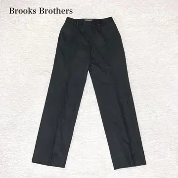 브룩스브라더스 슬랙스(9) 울 블랙 테이퍼드 안감 오피스