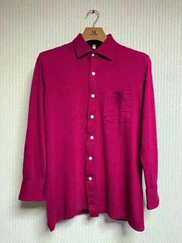 [ dunhill ] 긴팔 셔츠 마젠타색