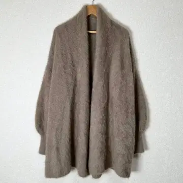 NOBLE 2023 퍼 니트 퍼프 가디건