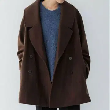 crewre 빅 컬러 미디 코트 사이즈 2