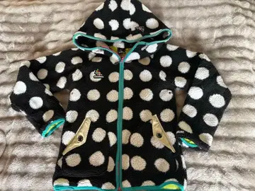 스볼메 도트 무늬 플리스 자켓