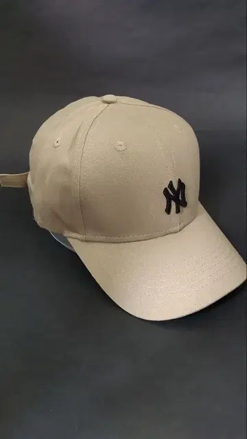 택 포함 새상품 MLB KOREA NY 양키스 베이지 야구 모자