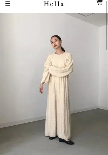 hella cable knit one piece 1