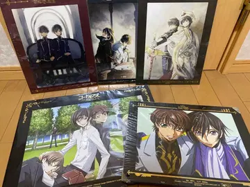 코드기어스 혜택 아트 보드 5장 세트