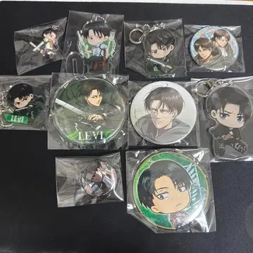 진격의 거인 캔뱃지 리바이 굿즈 묶음 판매
