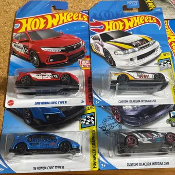 핫휠 4대 세트 모음