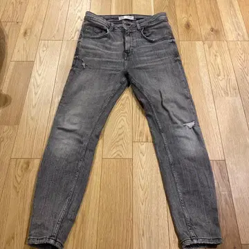 ZARA 그레이 스키니 데님