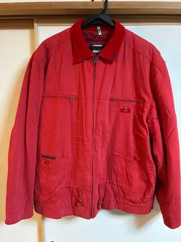 파파스 레드 이너 포함 점퍼/블루종