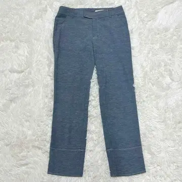 Resppe 여성용 캐주얼 팬츠 S 린넨 블루 코튼 면