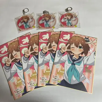 시카노코노코노코코시탄탄 카피바라 복권 시카노코노코 아크릴 키링 색지 세트