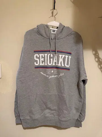 테니프리 SEIGAKU 후드 부착 맨투맨 SPINNS