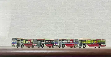 버스 컬렉션 관동 버스 4대