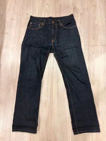 EDWIN 502 인디고 블루 슬림 테이퍼트