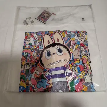 UT POP MART 더 몬스터즈 티셔츠 러브브 M 사이즈