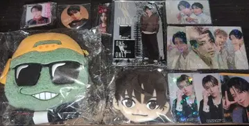 원엔 HAYATO 파우치 캔뱃지 아크릴 스탠드 트레이딩 카드 클립 키링