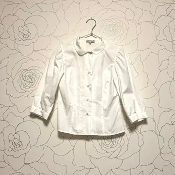 애니에스 베이 둥근 카라 블라우스