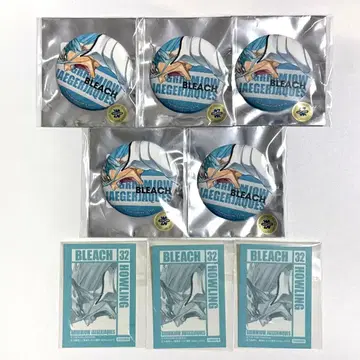BLEACH 블리치 화지풍 캔뱃지 나카가이 그림죠 8점 세트