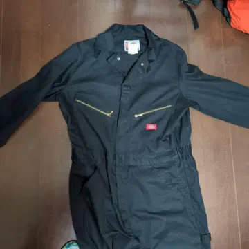 Dickies 블랙 오버롤