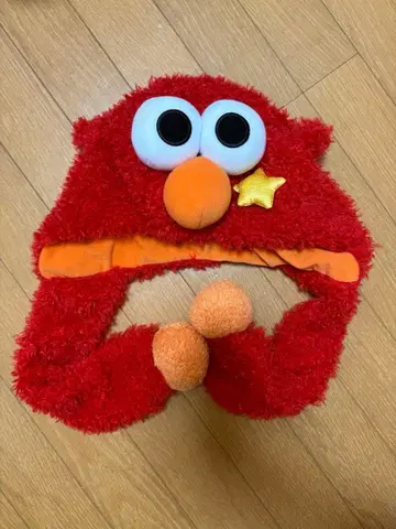 USJ 유니버셜 세서미 스트릿 엘모 모자