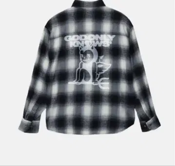 GOD ONLY KNOWS devil flannel 셔츠 S 블랙