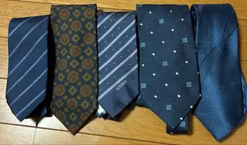 넥타이 5개 묶음 판매