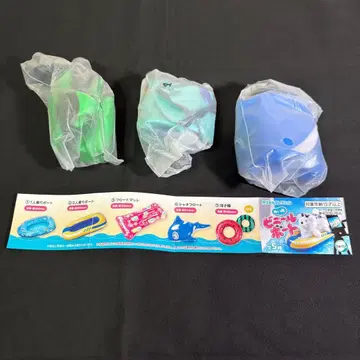 인형용 비닐 보트 3종 세트