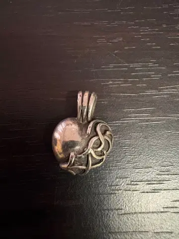 특대형 하트 펜던트 silver925