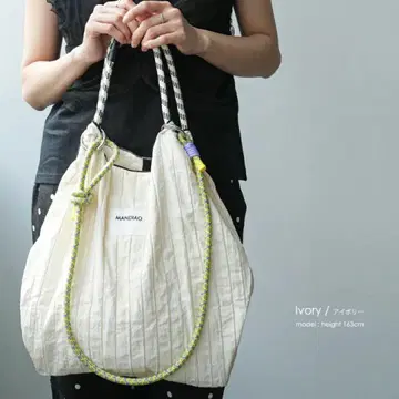 2WAY 로프 백 아이보리