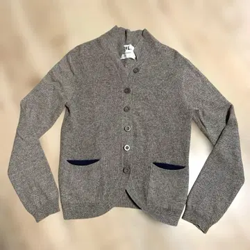 MHL. 마가렛호웰 울코튼린넨 가디건 그레이 계열 사이즈 2