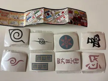 NARUTO 전 8종 타투 스티커 바디 스티커