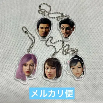 용과 같이 페이스 아크릴 참 20주년 기념 키류 카즈마 마지마 고로 외