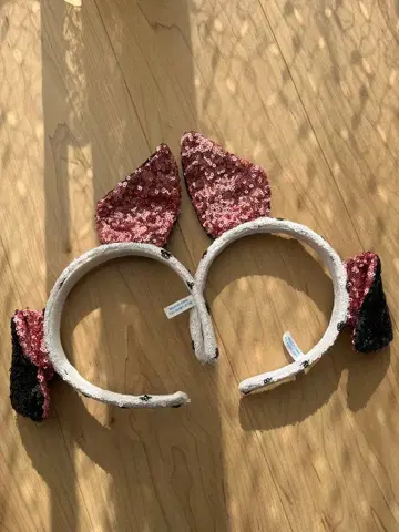 디즈니 머리띠 스팽글 101마리 강아지