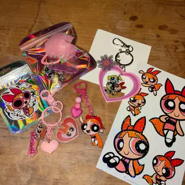 파워퍼프걸 굿즈 세트