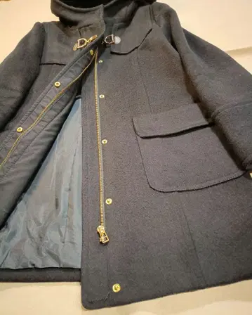 새상품급 네이비 더플 코트 M 사이즈