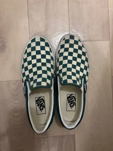 VANS 체커 패턴 슬립온