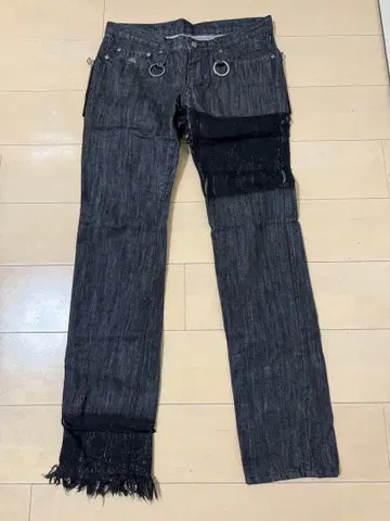 마스터마인드 다크 그레이 데님