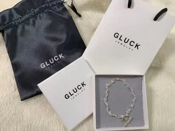 GLUCK 실버 체인 팔찌