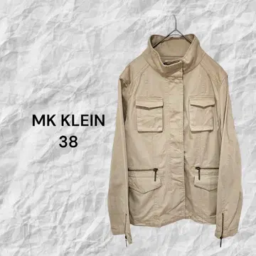 미쉘클랑 MK KLEIN 코튼 자켓 38 베이지